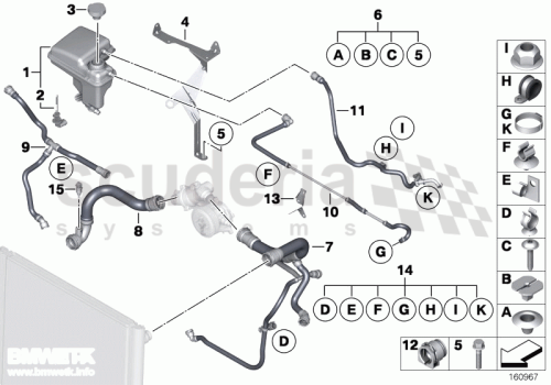 Part Diagram for Rolls Royce 17 13 0152375