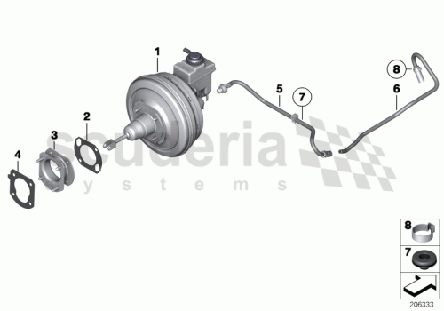 Part Diagram for Rolls Royce 11 66 7609585