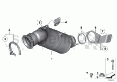 Part Diagram for Rolls Royce 18 32 7561580