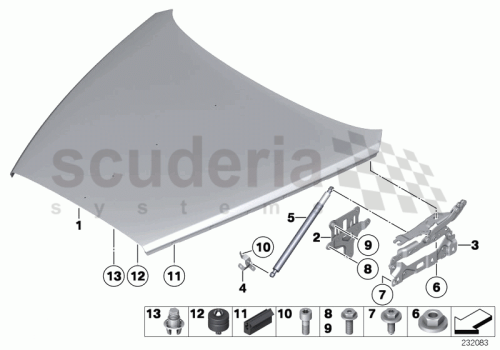 Part Diagram for Rolls Royce 51 23 7204961