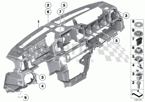 Part Diagram for Rolls Royce 51 16 7072533