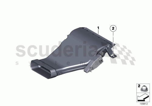 Part Diagram for Rolls Royce 64 11 9217995