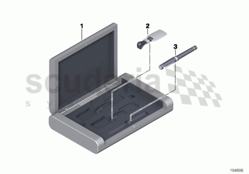 Part Diagram for Rolls Royce 51 16 9193613