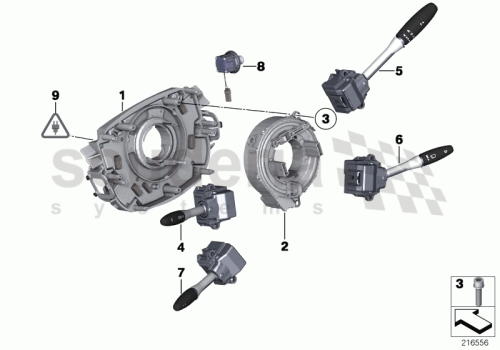 Part Diagram for Rolls Royce 61 13 8377072