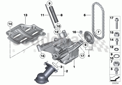 Part Diagram for Rolls Royce 11 41 7581556