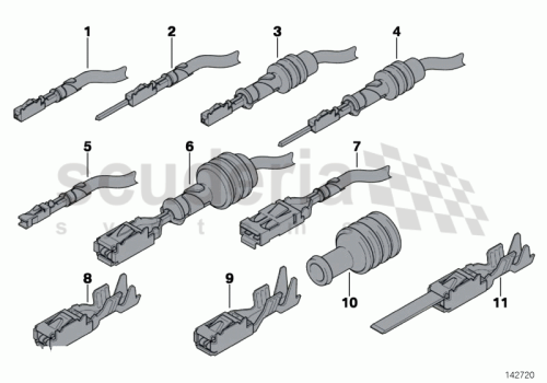 Part Diagram for Rolls Royce 61 13 8364838