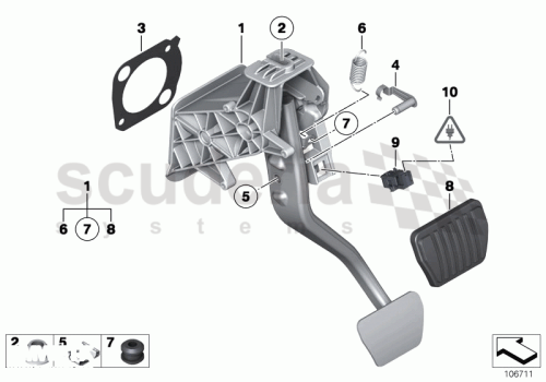 Part Diagram for Rolls Royce 35 21 6753830