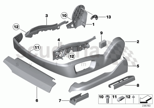 Part Diagram for Rolls Royce 52 10 9180703