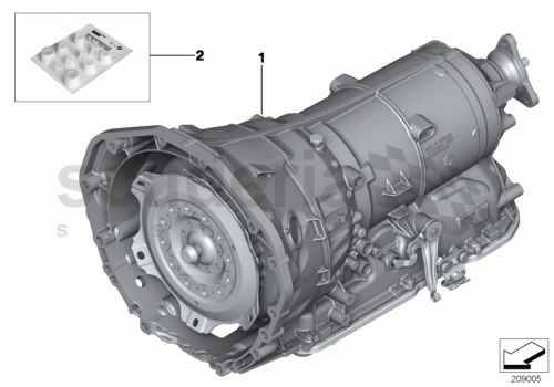 Part Diagram for Rolls Royce 24 00 7616614