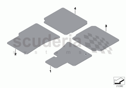 Part Diagram for Rolls Royce 51 47 2166645