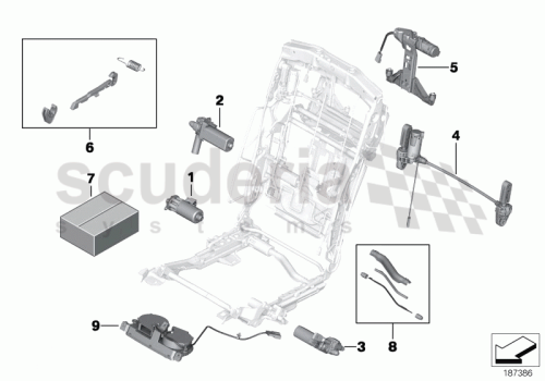Part Diagram for Rolls Royce 52 20 9181815
