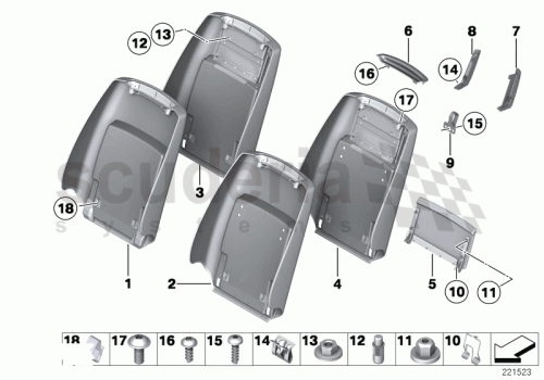 Part Diagram for Rolls Royce 52 10 7222206