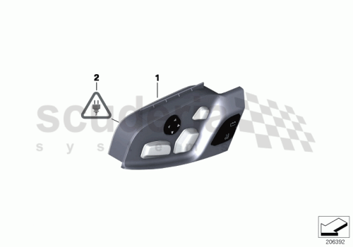Part Diagram for Rolls Royce 61319286727