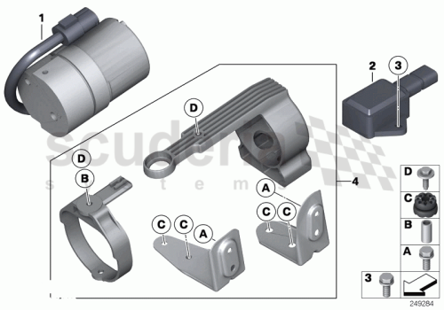 Part Diagram for Rolls Royce 34 51 0148507