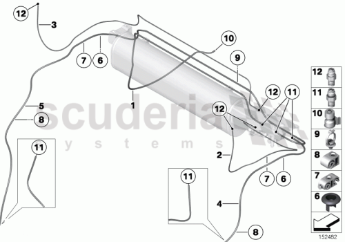 Part Diagram for Rolls Royce 37 23 6783450