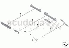 Part Diagram for Rolls Royce 51 43 0009907