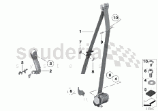 Part Diagram for Rolls Royce 72 11 1950829