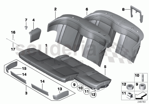 Part Diagram for Rolls Royce 52 20 7248824