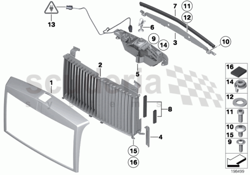 Part Diagram for Rolls Royce 51 48 7158637
