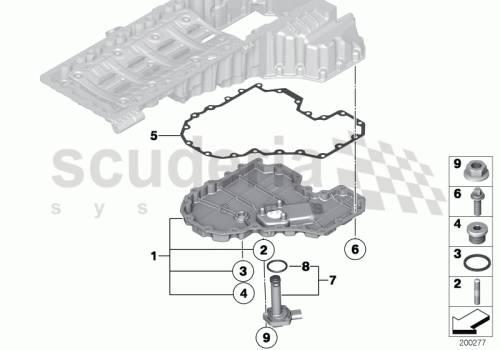Part Diagram for Rolls Royce 12 61 7607910