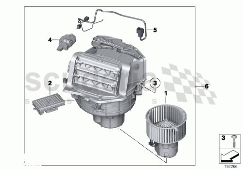 Part Diagram for Rolls Royce 64 11 9243949