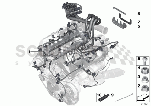 Part Diagram for Rolls Royce 12 51 7519514