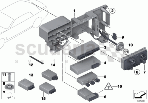 Part Diagram for Rolls Royce 61 35 9196941