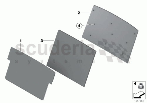 Part Diagram for Rolls Royce 52 10 7067743