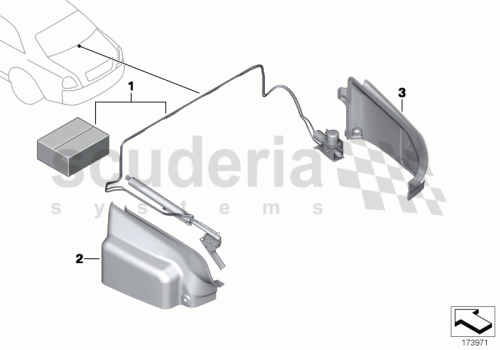 Part Diagram for Rolls Royce 51 47 7157617