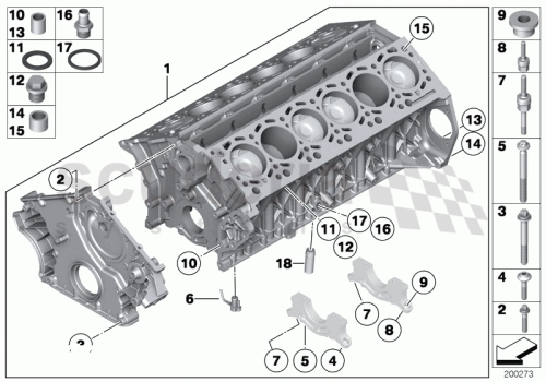 Part Diagram for Rolls Royce 11 11 1710132
