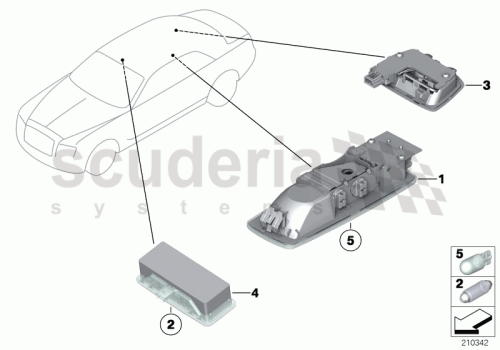 Part Diagram for Rolls Royce 63 21 7160908
