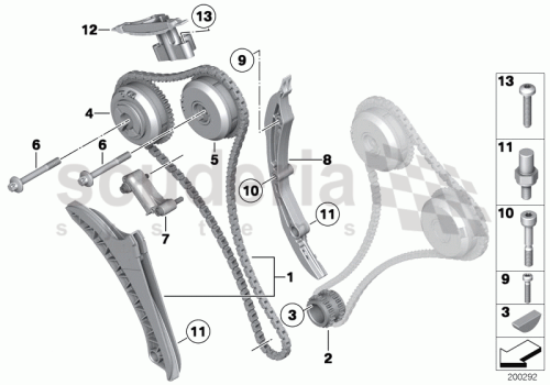 Part Diagram for Rolls Royce 11 31 7574338