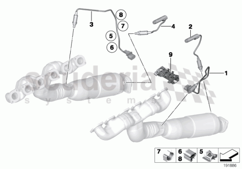 Part Diagram for Rolls Royce 11 78 7512984