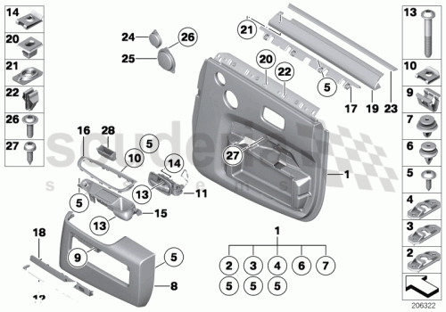 Part Diagram for Rolls Royce 51 42 9168669