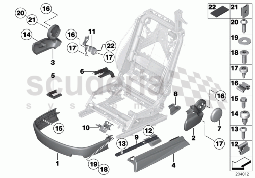 Part Diagram for Rolls Royce 52 10 6971066