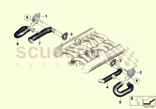 Part Diagram for Rolls Royce 11 61 7549711