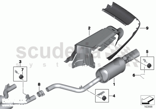 Part Diagram for Rolls Royce 51 12 7198004