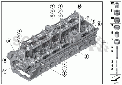 Part Diagram for Rolls Royce 11 12 1556129