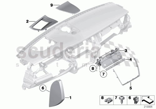 Part Diagram for Rolls Royce 51 45 9156930