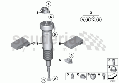 Part Diagram for Rolls Royce 37 14 6774018