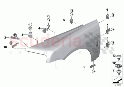 Part Diagram for Rolls Royce 41008497047