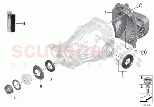 Part Diagram for Rolls Royce 33118638083