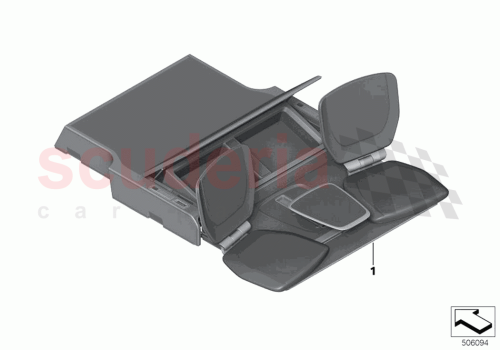 Part Diagram for Rolls Royce 51475A0ED40