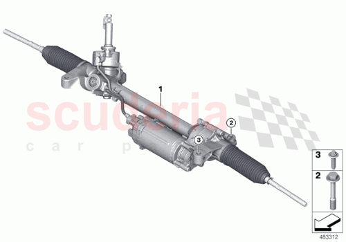 Part Diagram for Rolls Royce 32106895036