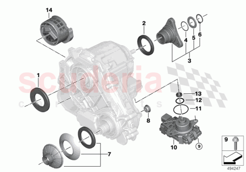 Part Diagram for Rolls Royce 27107593440