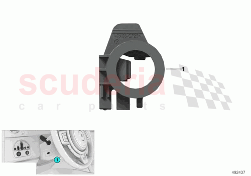 Part Diagram for Rolls Royce 61319311353