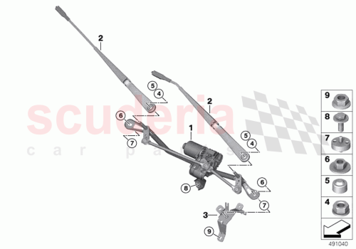 Part Diagram for Rolls Royce 61615A351C1