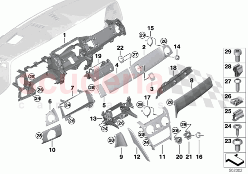 Part Diagram for Rolls Royce 51459389783