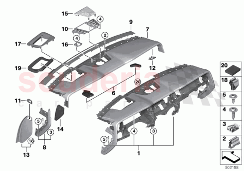 Part Diagram for Rolls Royce 51459892824