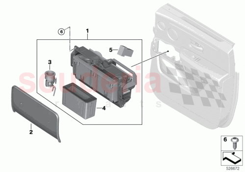 Part Diagram for Rolls Royce 51425A7F0B9